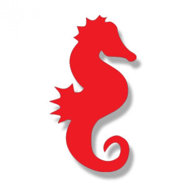650x650 Free Vectors Vector Seahorse Silhouette