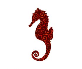 280x235 Seahorse Vector