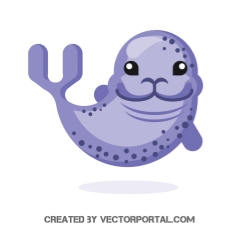230x230 Seal Vector Animal Free Vectors Downloads Found