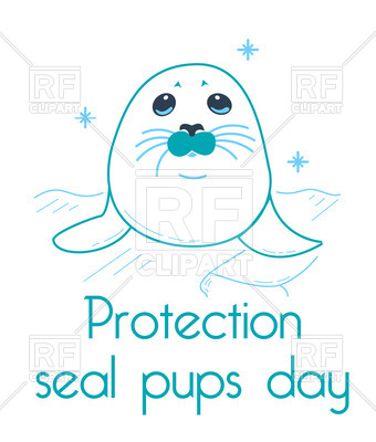 340x400 Cartoon Seal