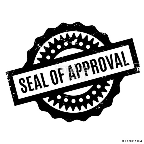 500x500 Seal Of Approval Rubber Stamp Stock Image And Royalty Free Vector