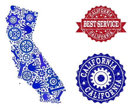 Seal Of California Vector