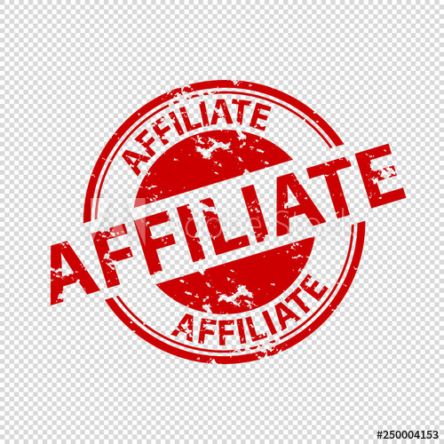 500x500 Affiliate Rubber Stamp Seal