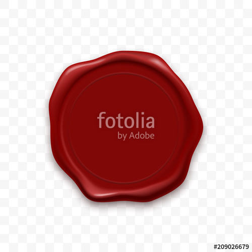 500x500 Stamp Wax Seal Vector Sealing Retro Label Stock Image And Royalty