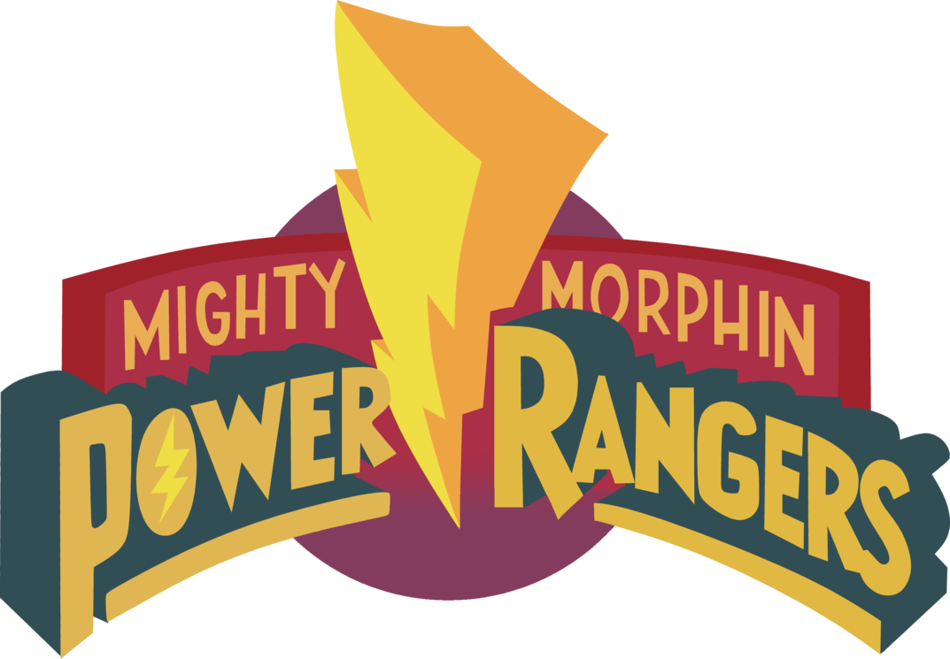 1073x745 Mighty Morphin Power Rangers Logo Vector Elias' Bday Party