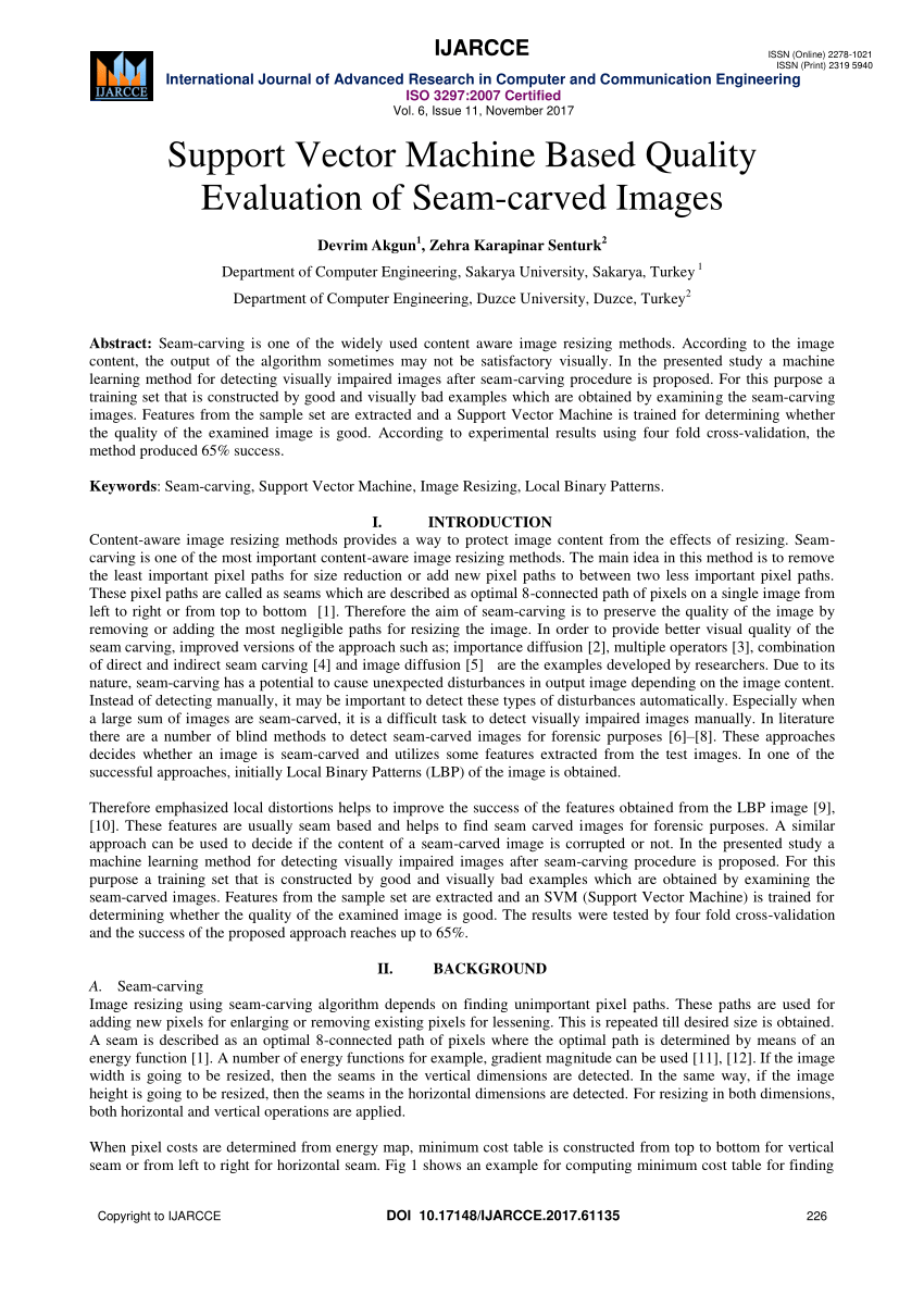 Pdf Support Vector Machine Based Quality Evaluation Of Seam 850x1202 Pdf Support Vector Machine Based Quality Evaluation Of Seam