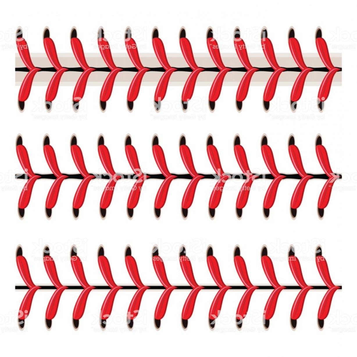 Baseball Stitches Vector Set Baseball Red Lace Isolated On White 1228x1228 Baseball Stitches Vector Set Baseball Red Lace Isolated On White