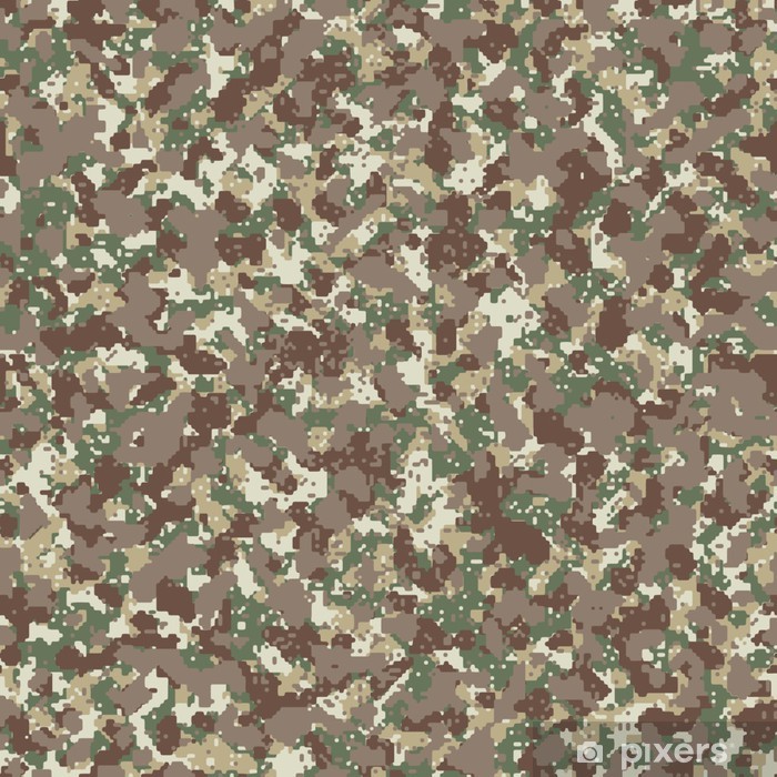 700x700 Mcu Seamless Camo Pattern Vector Poster