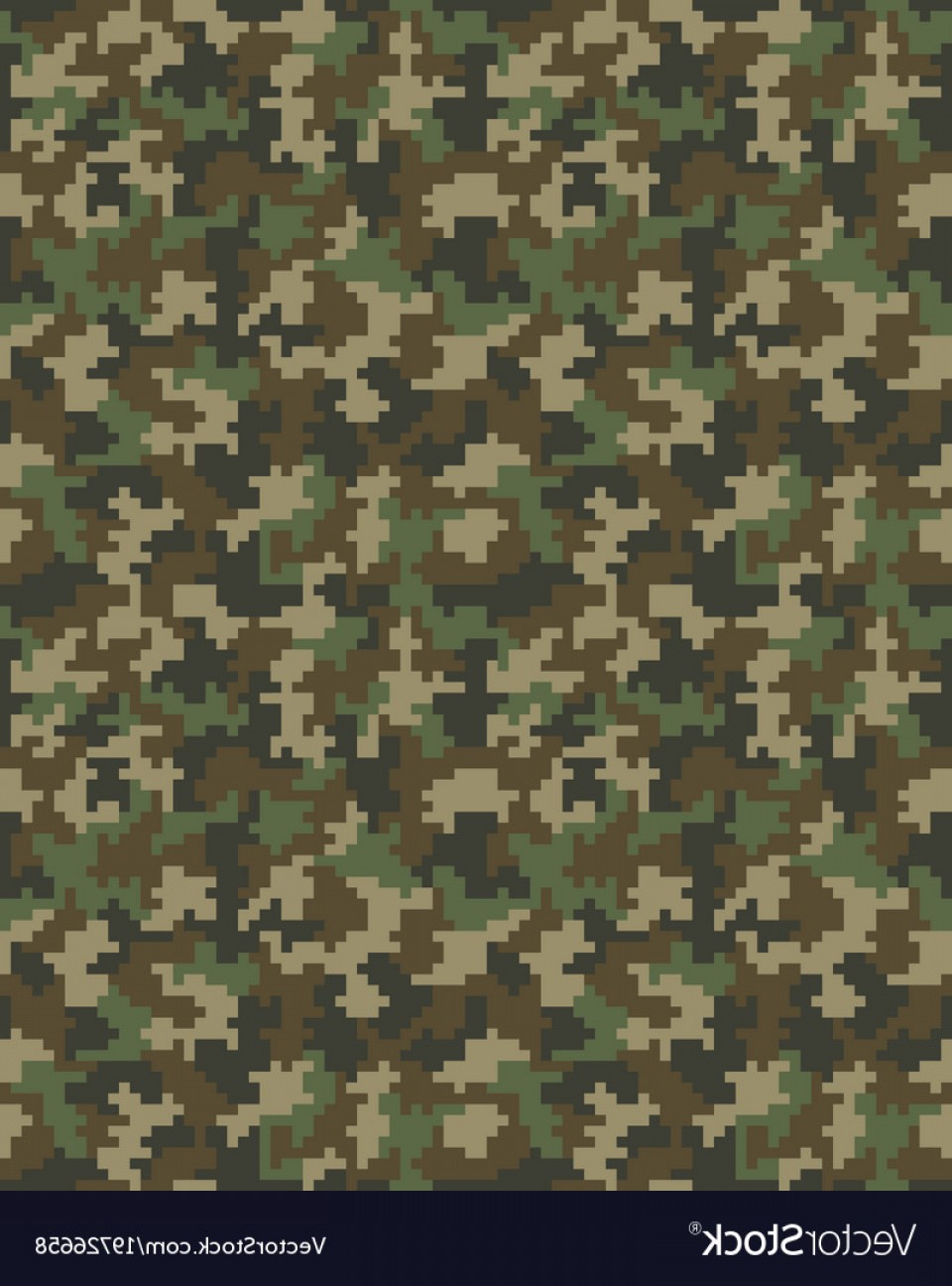 960x1296 Seamless Digital Camouflage Pattern Vector Soidergi