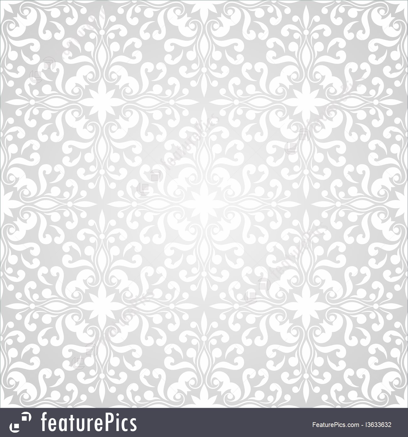 1300x1392 Abstract Patterns Gray Seamless Floral Wallpaper Pattern