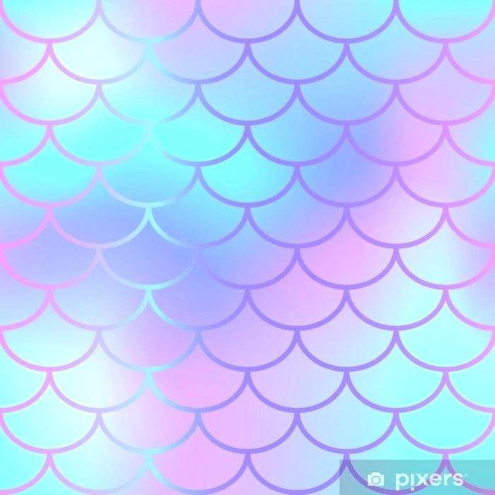 700x700 Fish Scale Cool Blue Fish Scale Pattern Vector Texture Mermaid