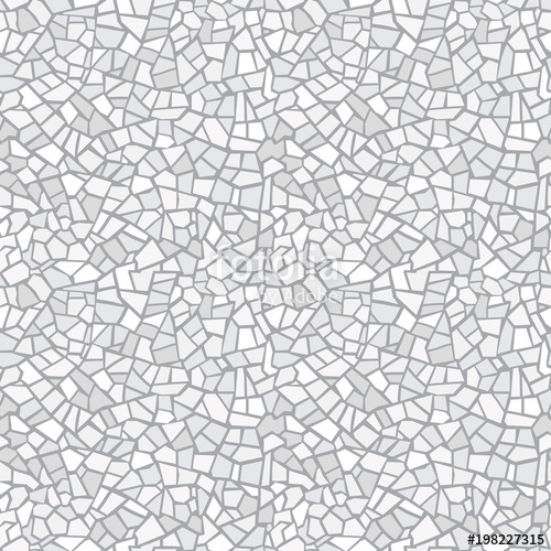 500x500 Light Gray Abstract Mosaic Seamless Pattern Vector Background