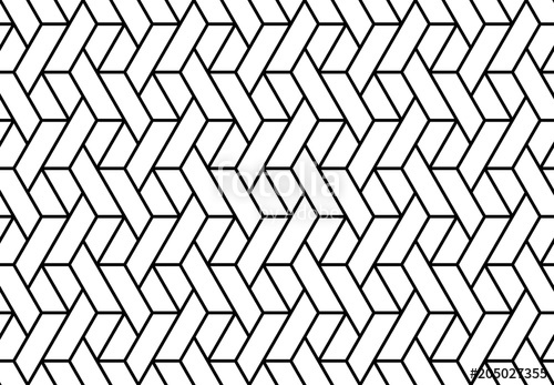 500x347 The Geometric Pattern With Lines Seamless Vector Background