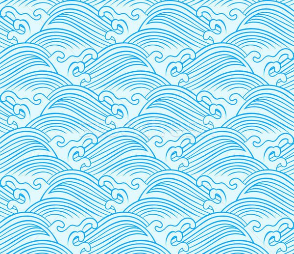Seamless Ocean Wave Pattern Vector Illustration Sau Kit Lai 600x517 Seamless Ocean Wave Pattern Vector Illustration Sau Kit Lai