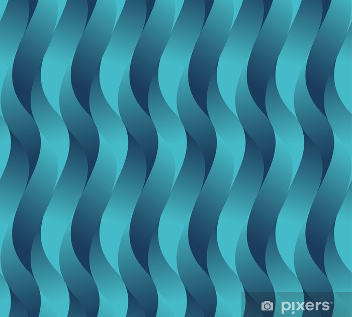 Seamless Sea Wave Pattern Vector Illustration Wall Mural Pixers 700x630 Seamless Sea Wave Pattern Vector Illustration Wall Mural Pixers