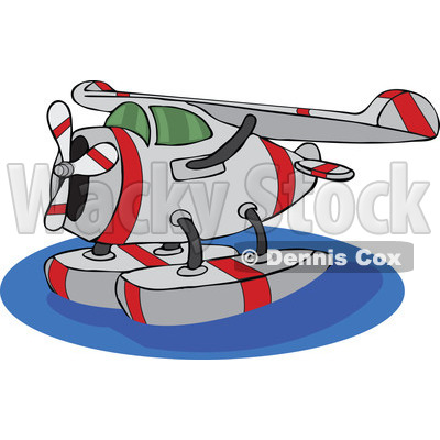 Clipart Cartoon Seaplane On Water 400x400 Clipart Cartoon Seaplane On Water