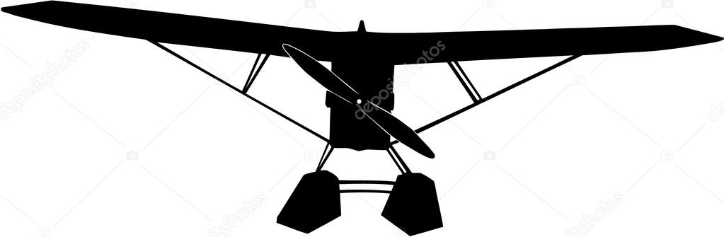 Seaplane Silhouette 1023x335 Seaplane Silhouette