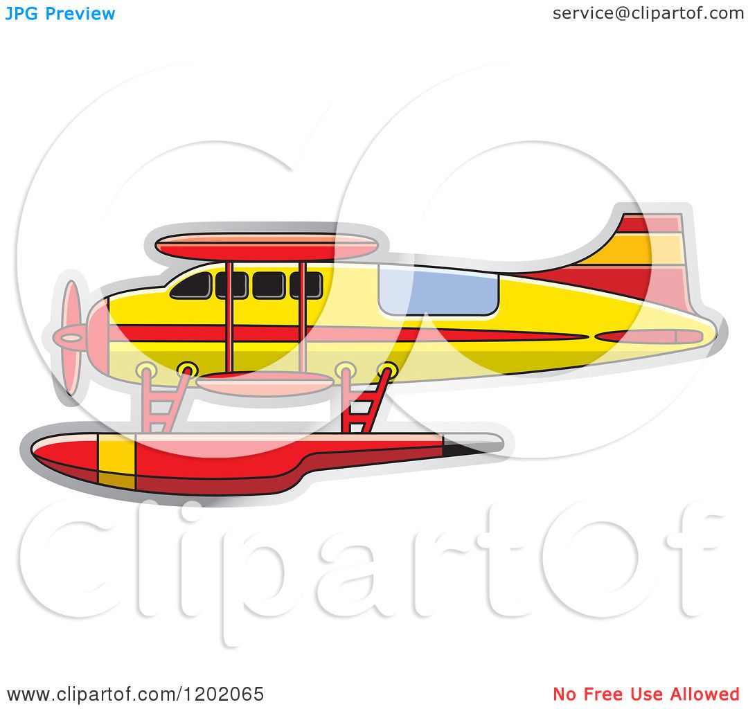 Clipart Of A Small Light Seaplane 1080x1024 Clipart Of A Small Light Seaplane