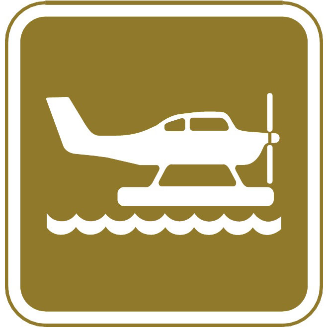Seaplane Vector Sign 660x660 Seaplane Vector Sign