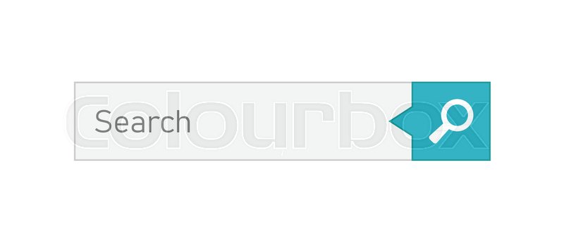 800x343 Search Bar Vector Ui Element Icon In Stock Vector Colourbox