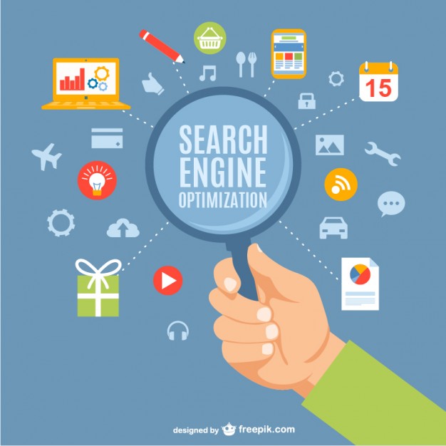 626x626 Search Engine Optimization Concept Free Vector