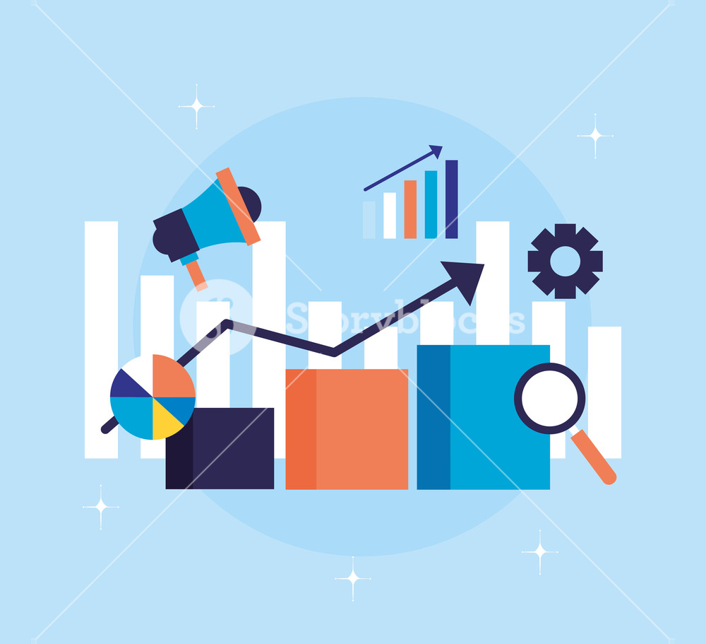 1000x911 Statistics Chart Speaker Search Engine Optimization Vector