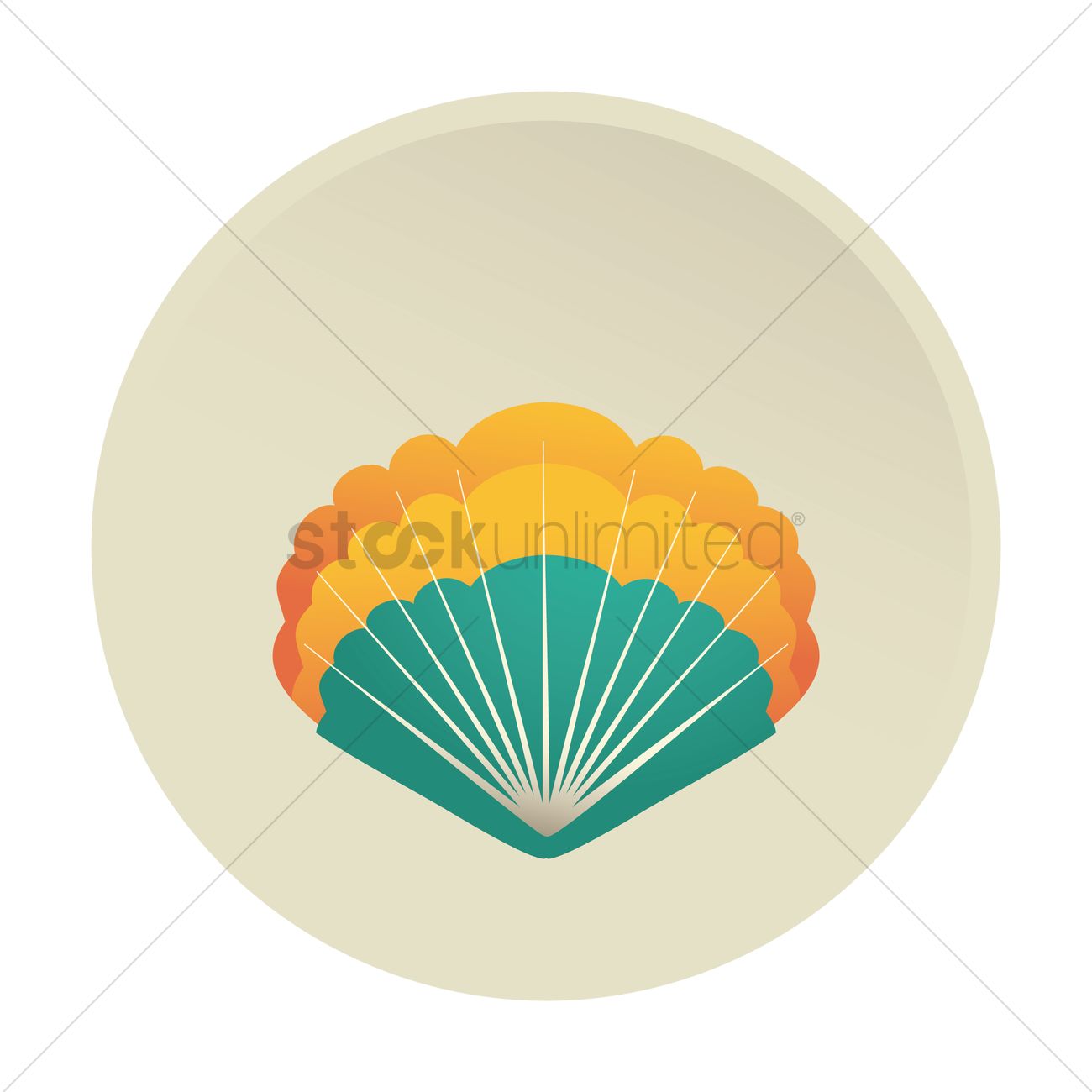 1300x1300 Free Seashell Vector Image