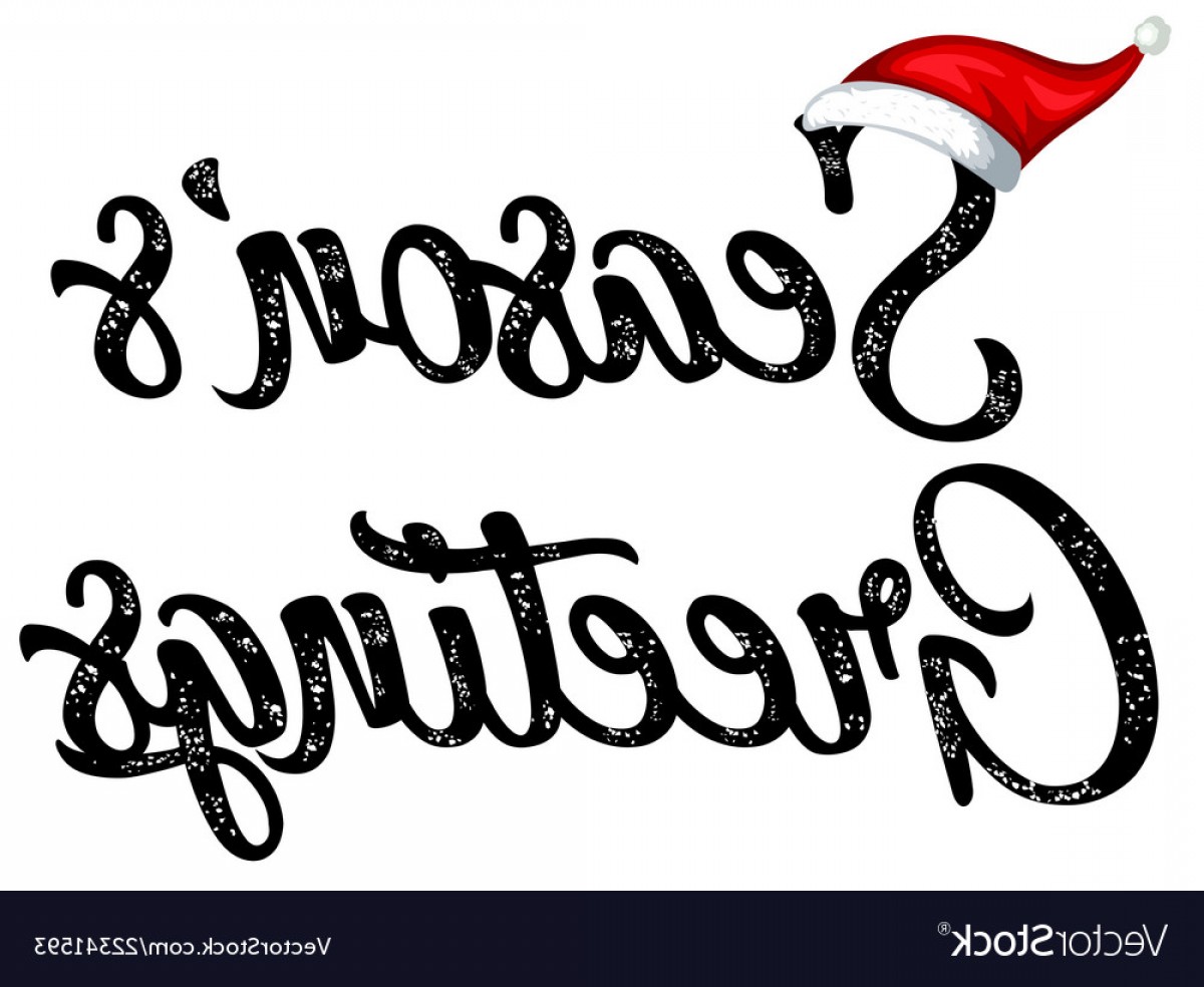 Seasons Greetings Vector