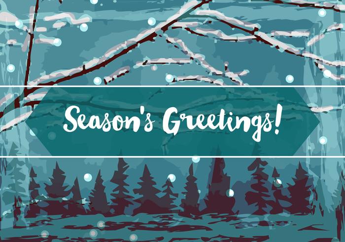 700x490 Seasons Greetings Free Vector Art