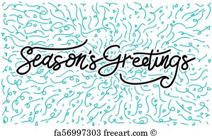 299x194 Free Art Print Of Season's Greetings Vector Version Of My Own
