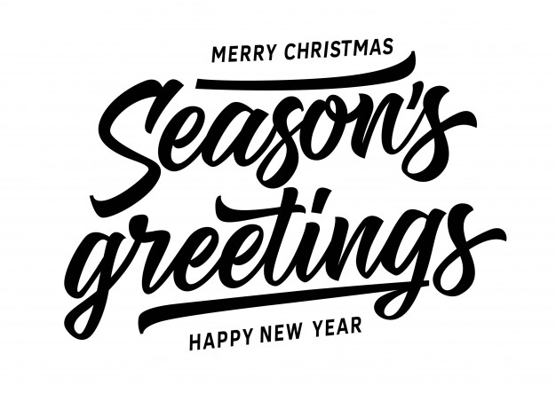 626x443 Merry Christmas Seasons Greetings Inscription Vector Free Download