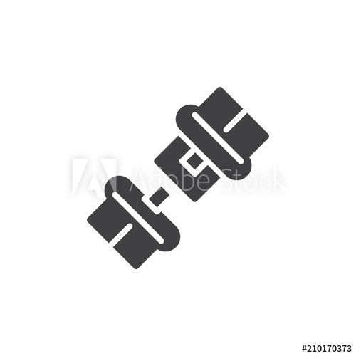 500x500 Open Seat Belt Vector Icon Filled Flat Sign For Mobile Concept