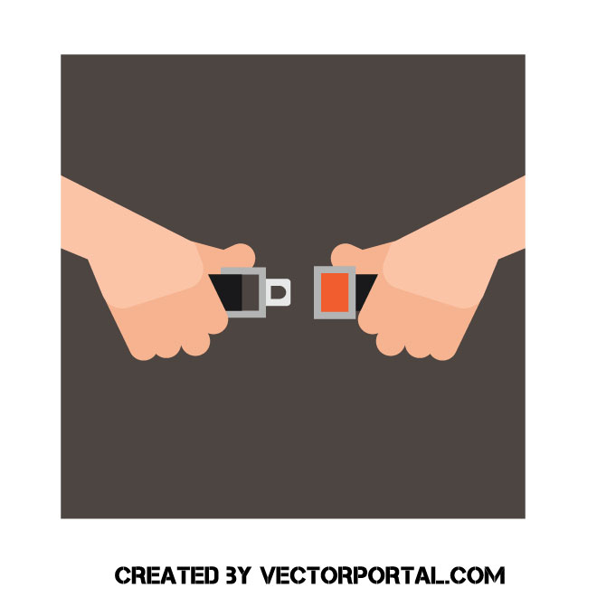 660x660 Seat Belt Vector Illustration