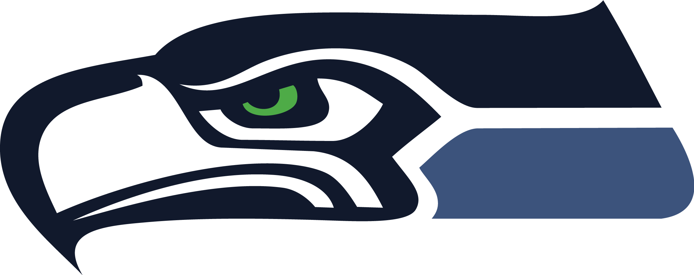 Seahawk Seattle Nfl Logo Png Images 2304x913 Seahawk Seattle Nfl Logo Png Images