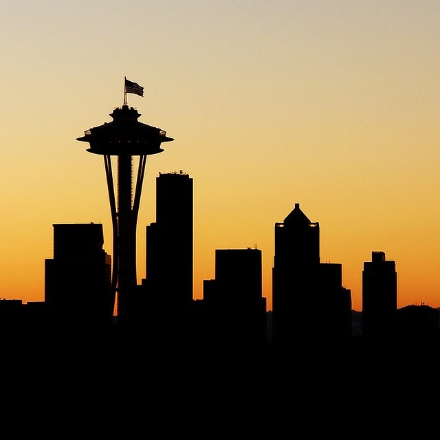 640x640 Seattle Landscape Silhouette Vector Pictures And Ideas On Pro
