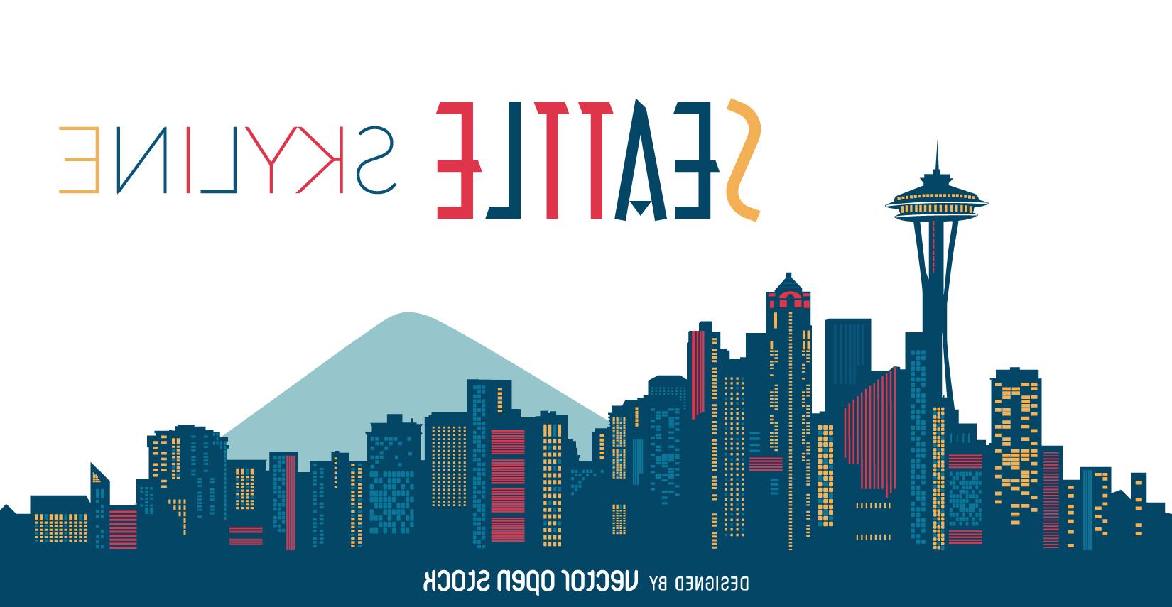 1650x855 Seattle Skyline Silouette Desktop Backgrounds