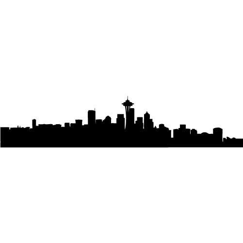 501x501 Cliparts For Free Download Cityscape Clipart Printable Seattle