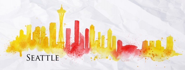 626x240 Seattle Skyline Vectors, Photos And Free Download