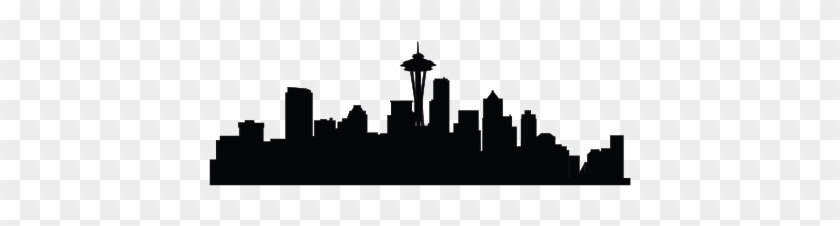 840x226 Seattle Skyline Silouette