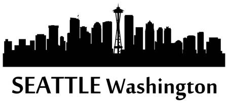 Stunning Seattle Skyline Vector Digital Artwork For Sale On Fine 450x204 Stunning Seattle Skyline Vector Digital Artwork For Sale On Fine