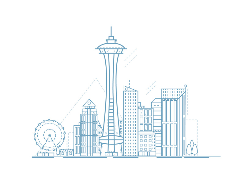 The Seattle Skyline 800x600 The Seattle Skyline