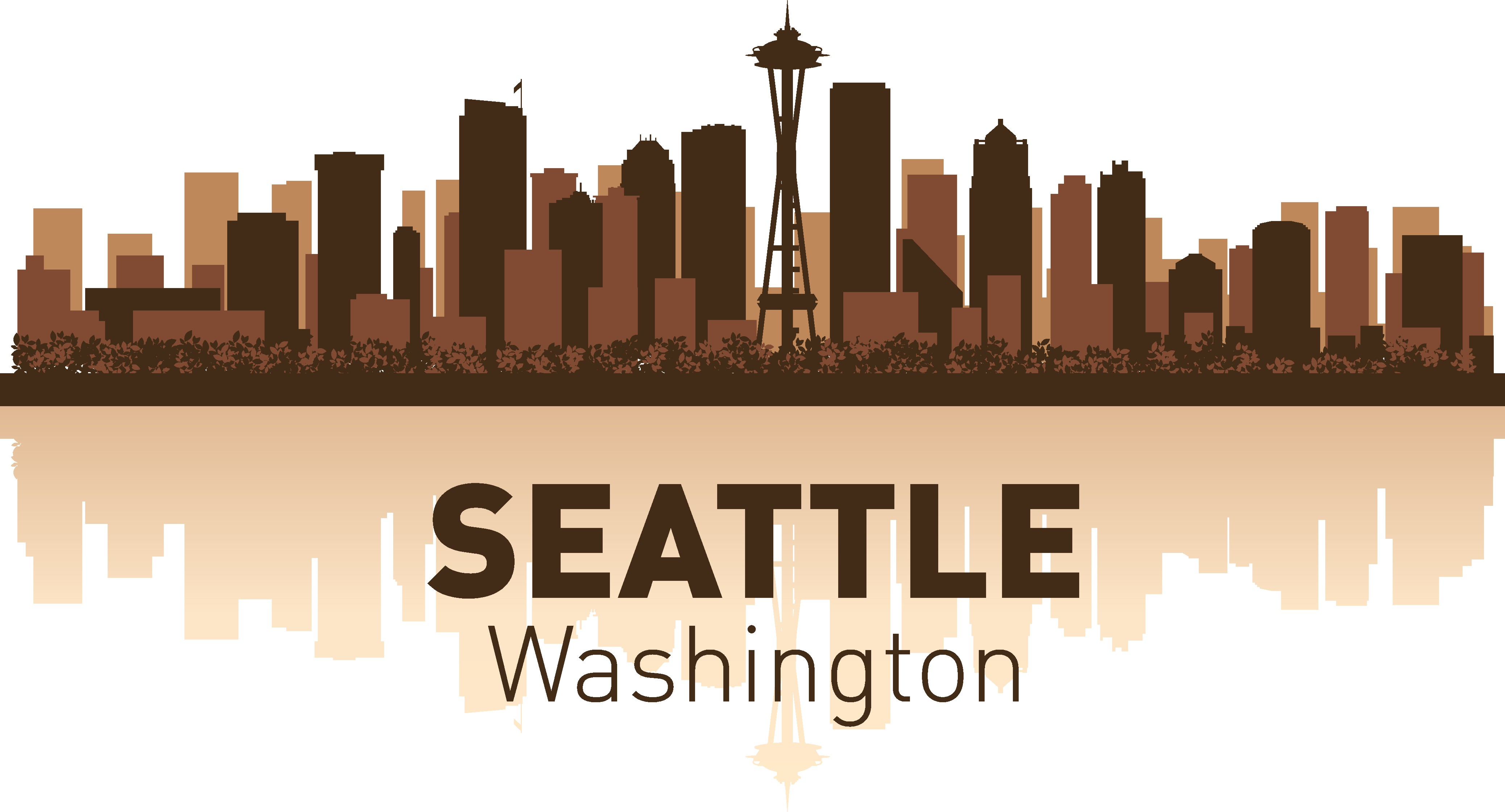 Seattle Skyline Free Vector Cdr Download 4153x2241 Seattle Skyline Free Vector Cdr Download
