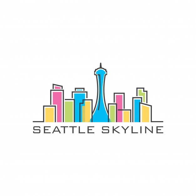 Seattle Skyline Vectors, Photos And Free Download 626x626 Seattle Skyline Vectors, Photos And Free Download