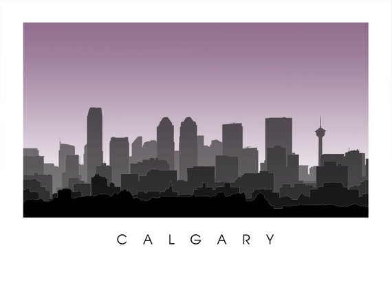 Calgary Skyline In Products Skyline Art, Skyline, City Vector 570x428 Calgary Skyline In Products Skyline Art, Skyline, City Vector