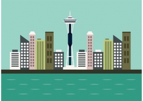 285x200 Seattle Space Needle Free Vector Graphic Art Free Download