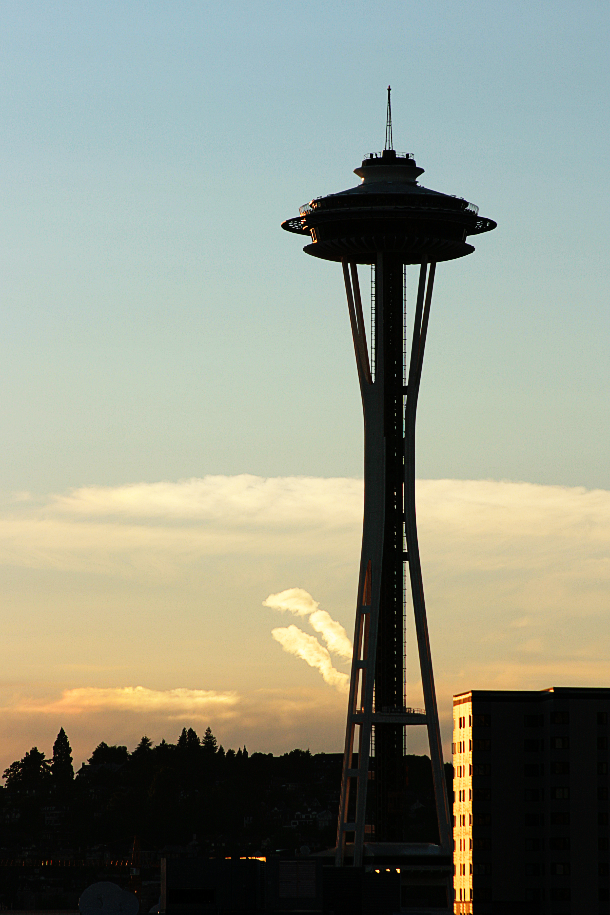 2471x3708 Huge Collection Of 'seattle Space Needle Silhouette' Download