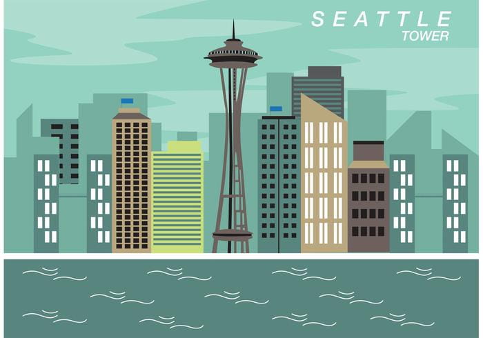700x490 Seattle Space Needle Vector Free Graphics Uihere