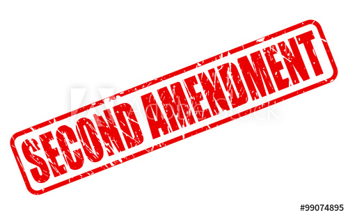 Second Amendment Red Stamp Text 500x309 Second Amendment Red Stamp Text