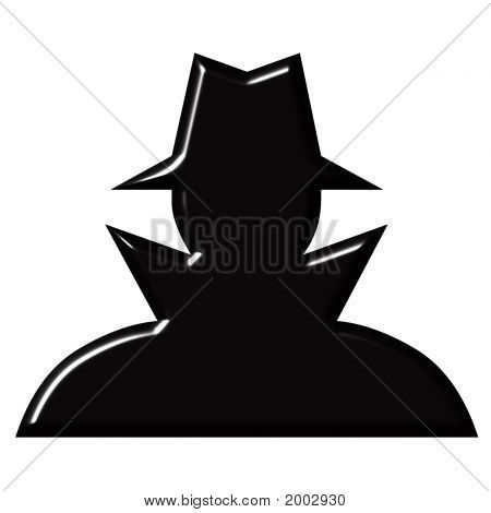 450x470 Secret Agent Silhouette Vector Secret Agent Silhouette Vector