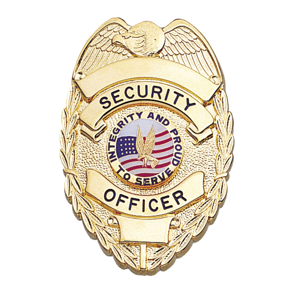 Lawpro Deluxe Security Officer Shield Badge. 